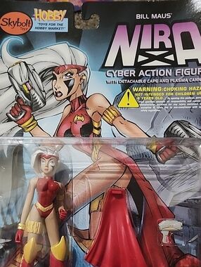 Bill Maus' Nira Cyber Action Figure - Red & Gold